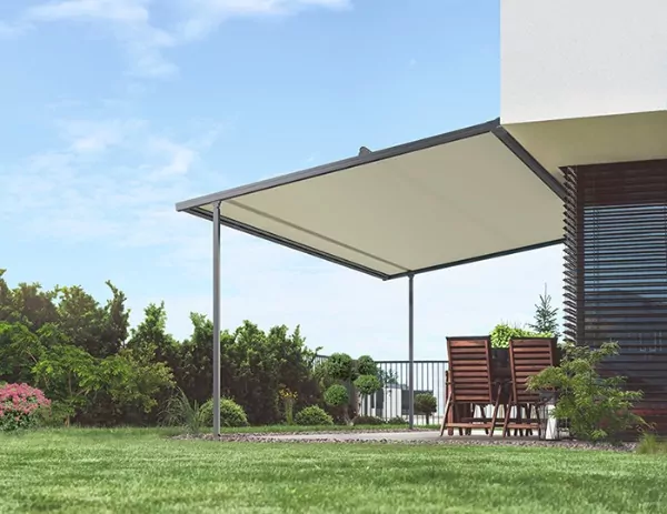Markise als Sonnenschutz Eine Pergolamarkise als Sonnenschutz für die Terrasse